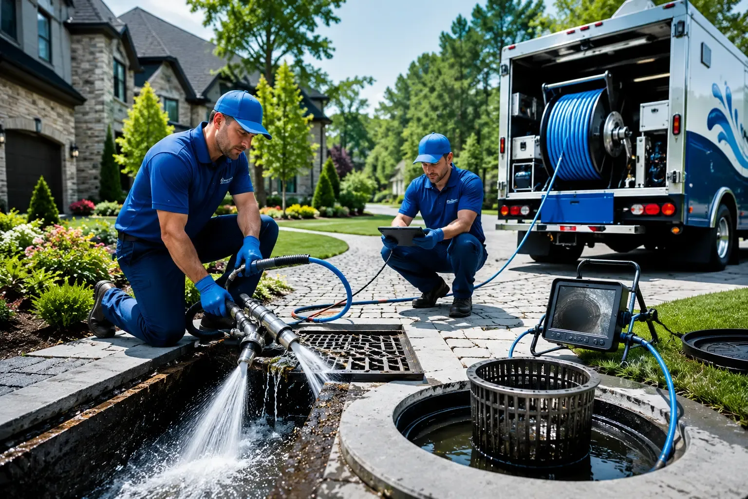 Local outdoor drain cleaning professionals in Merritt, MI