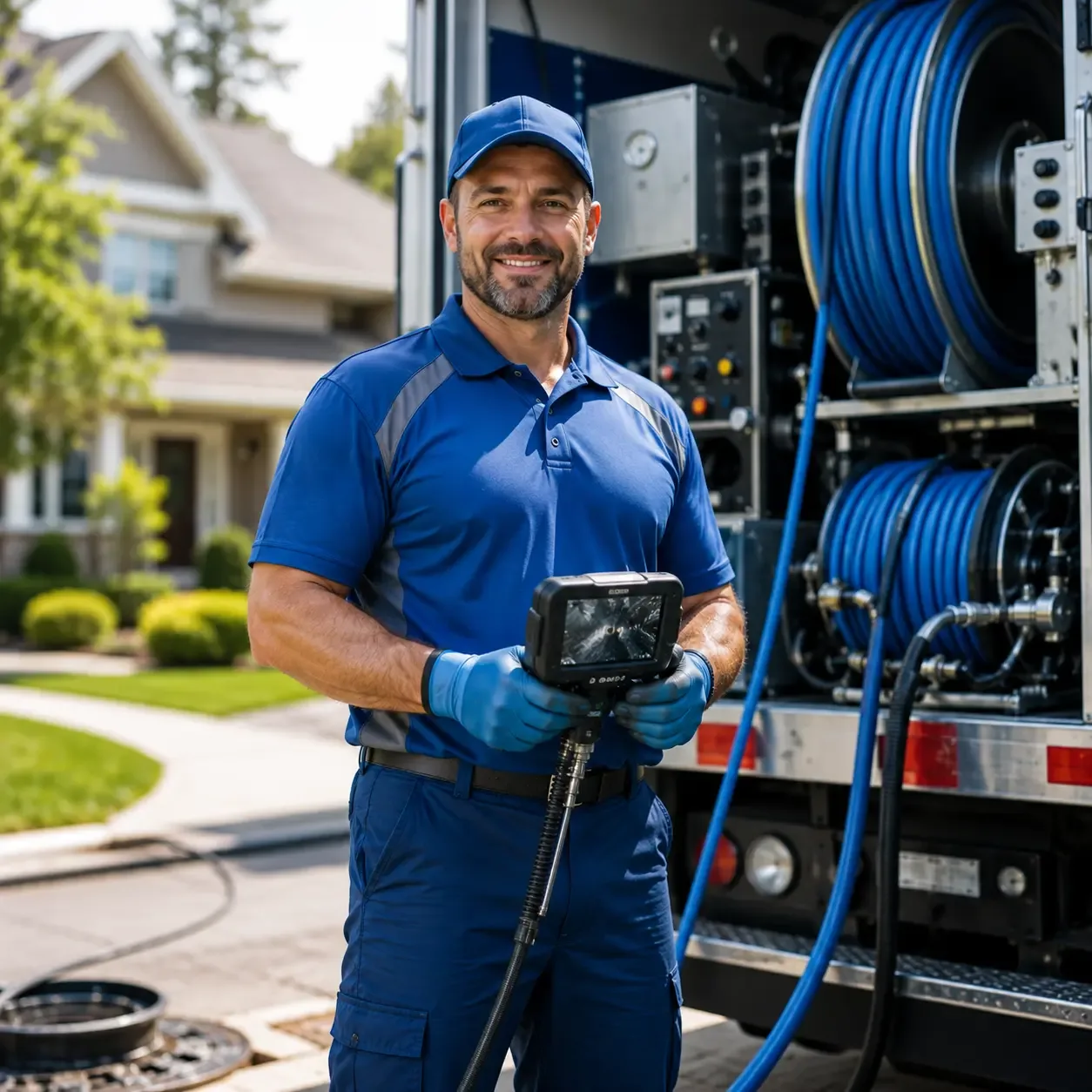 Local outdoor drain cleaning specialists in Merritt, MI